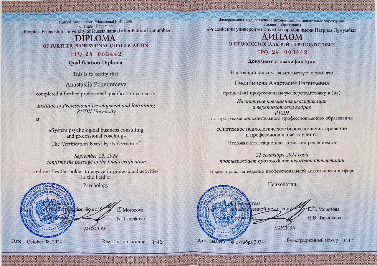 Emotion-Image Therapy Certificate