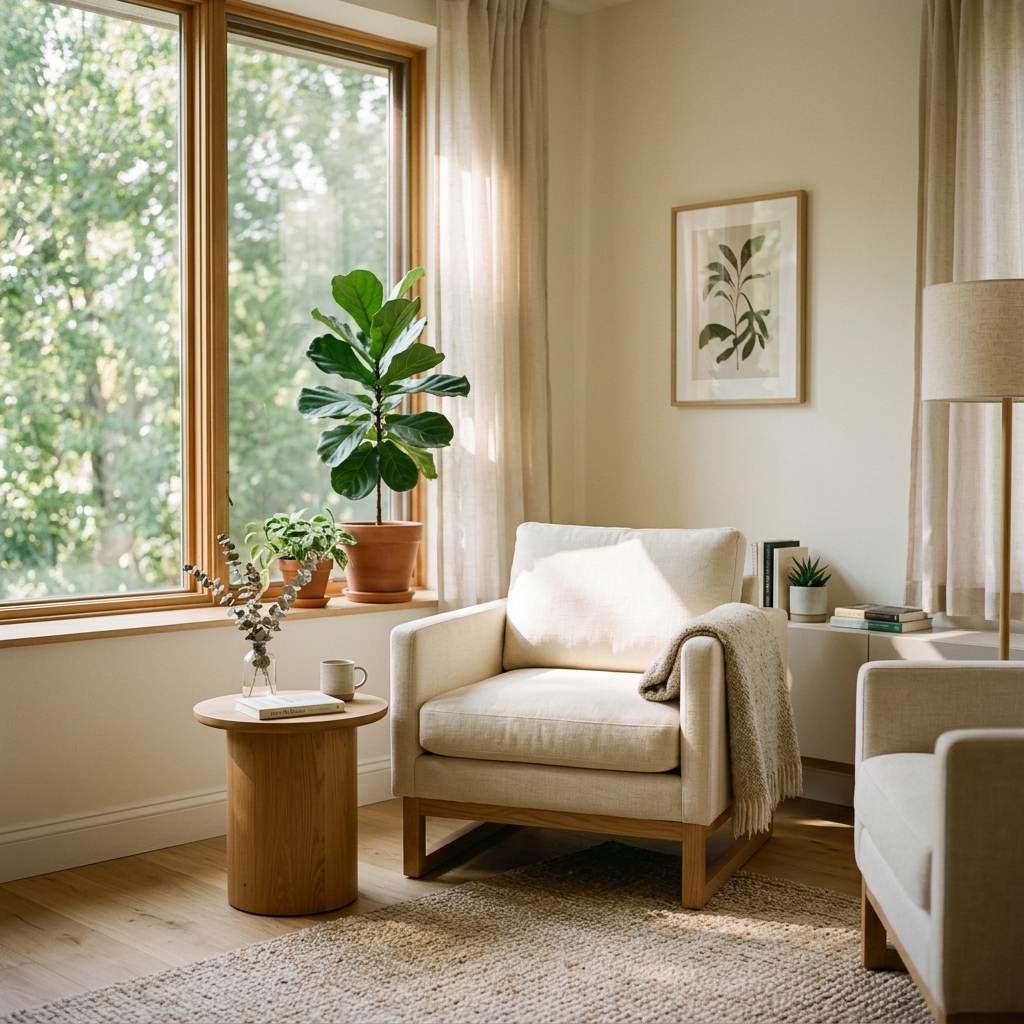 Serene consultation room